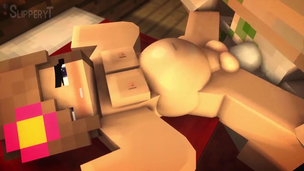 Смотреть порно с Дженни в Minecraft — зомби трахает ее онлайн